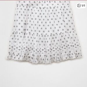 Aerie Floral Mini Skirt